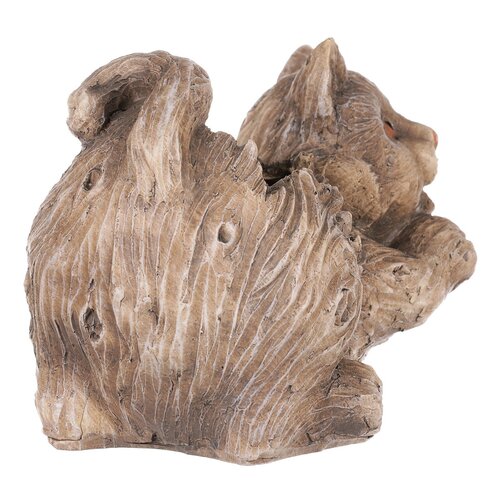 Ovitek za cvetje Mačka, 21 x 12 x 13 cm, poliresin