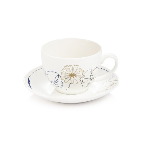 Tescoma 2er Set Tassen mit Untertasse myCOFFEE Blossoms