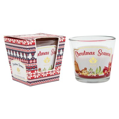 Aroma Lumânare parfumată în sticlă ChristmasTimes, 120 g