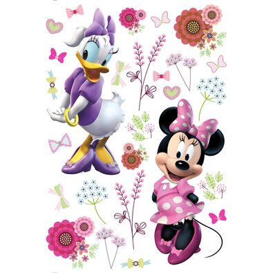 Samolepilne dekoracije Minnie in Daisy, 42,5 x 65cm