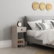 Stolik nocny Sirius Left Mocha