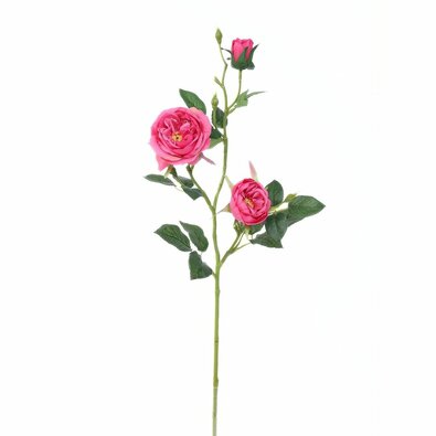Umetna angleška roza vrtnica, 69 cm