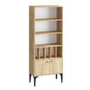 Bibliotecă Pollux Sapphire Oak