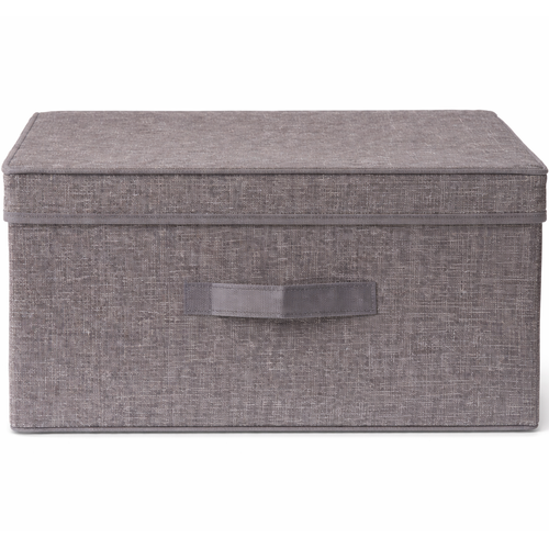 Cutie de depozitare pliabilă cu capac rabatabil 39× 29 × 19 cm