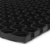 Covoraş de intrare Honeycomb II, semicerc, 45 x 75 cm