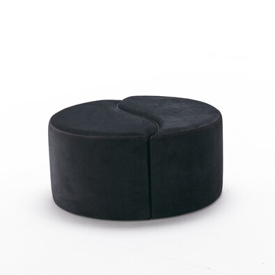 Alis Puf Black zsámoly