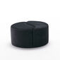 Taburet Alis Pouf negru