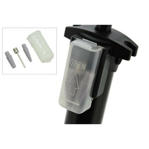 Compass Power Pump nyomásmérővel, 59 x 3,2 cm, 59x 3,2 cm