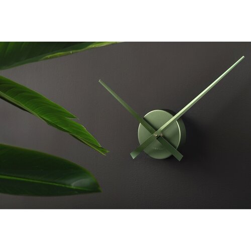 Karlsson 4348DG design falióra, zöld, átmérő 48 cm