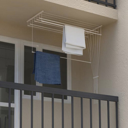 Uscător de rufe pentru tavan Ideal cu 7 bare, 170cm