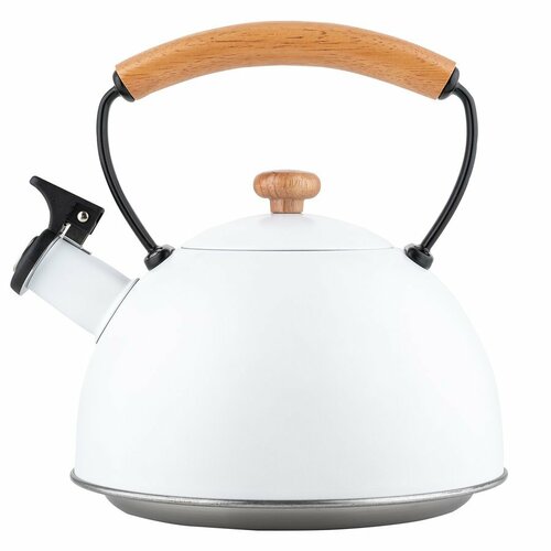 Florina Natura Line Rozsdamentes acél vízforraló  kanna 2,3 l, fehér