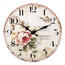 Nástěnné hodiny růže, 34 cm