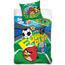 Dziecięca bawełniana pościel Angry Birds piłkarski, 140 x 200 cm, 70 x 80 cm