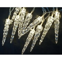 Sharks SA151 Solární světelný řetěz Rampouchy, 20 LED, 3,8 m, IP44, studená bílá Sharks SA151 Solární světelný řetěz Rampouchy, 20 LED, 3,8 m, IP44, studená bílá