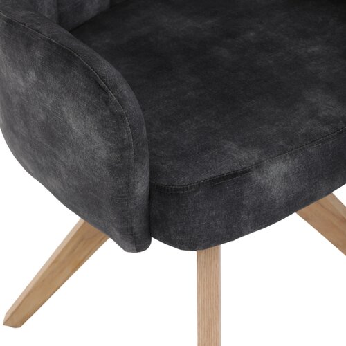 Set de scaune de sufragerie HC-D7188 BK4, 2 buc.