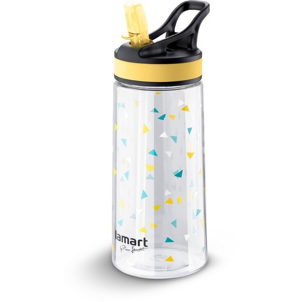 Lamart LT4035 Športová fľaša Straw 0,5 l, žltá