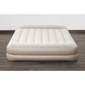Bestway Semišový nafukovací matrac Tritech s el. pumpou, 203 x 152 x 42 cm