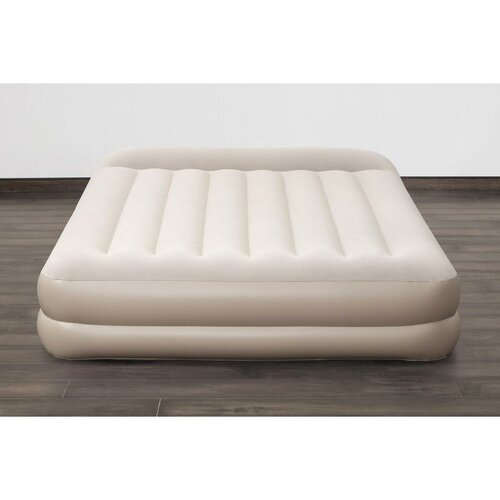 Bestway Suede felfújható matrac Tritech,elektromos pumpával, 203 x 152 x 42 cm