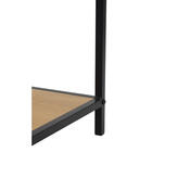 Kovový regál LOFTY Tower 4, 120 x 35 cm