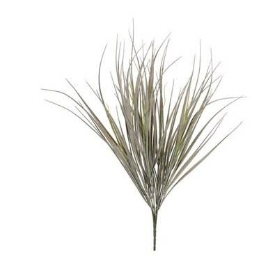 Sztuczna dekoracja Trawa kępka ciemnozielony, 20 x 15 x 50 cm