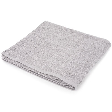 Ręcznik kąpielowy Soft szary, 70 x 140 cm