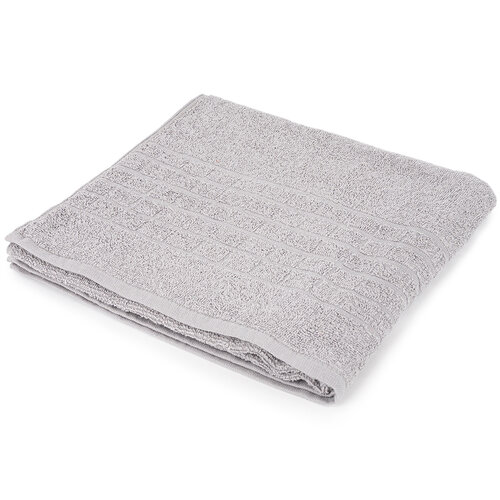Badetuch Soft Grau, 70 x 140 cm