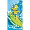 Ręcznik kąpielowy The Simpsons Bart surf, 75 x 150cm