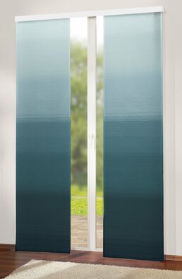Japonská stena Darking tyrkysová, 50 x 245 cm