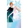 Jégvarázs Anna és Elsa hercegnők gyerek törölköző, 70 x 140 cm