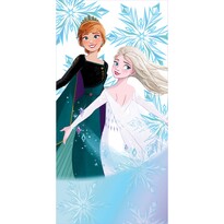 Detská osuška Ľadové Kráľovstvo Princezné Anna a Elsa, 70 x 140 cm