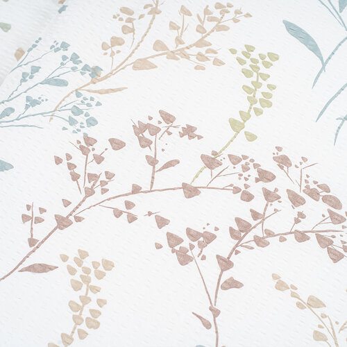 Lenjerie de pat 4Home Pastel Garden bumbac creponat, 140 x 200 cm, 70 x 90 cm