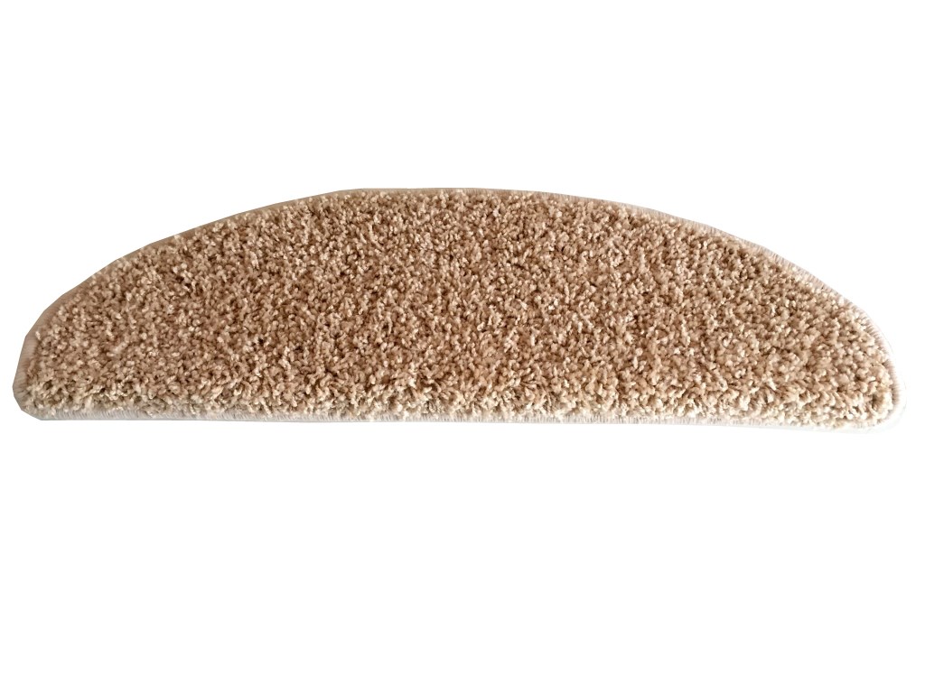VOPI Nášlap na schody Color Shaggy béžová, 24 x 65 cm
