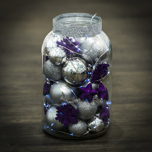 Leuchtdraht Clarion 100 LEDs, kaltes Weiß