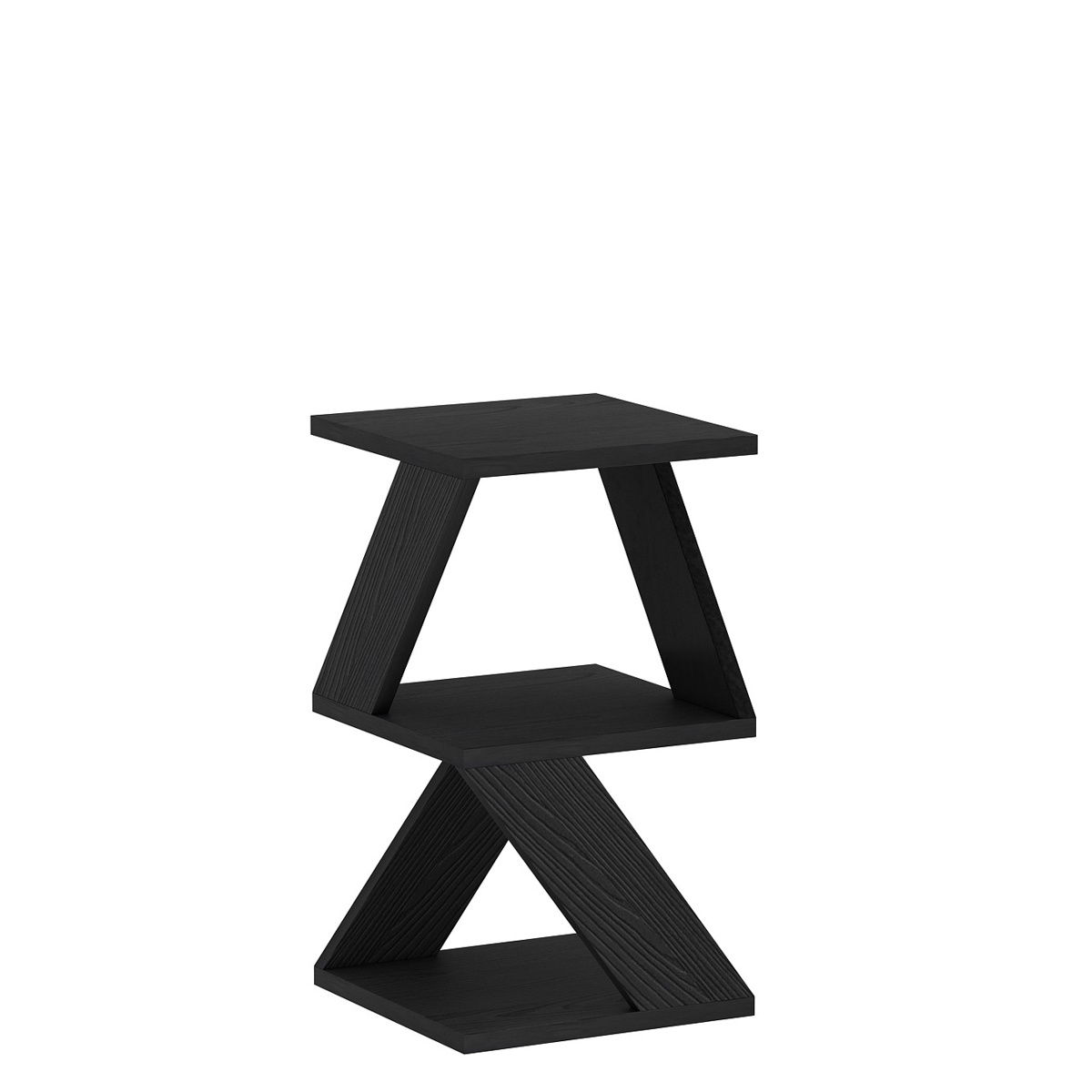 Odkládací stolek Albeni Black Wooden - thumb (1)