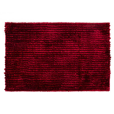 Fürdőszobaszőnyeg Ella micro piros, 60 x 90 cm