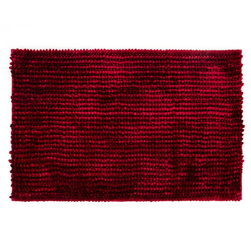 Kúpeľňová predložka Ella micro červená, 60 x 90 cm