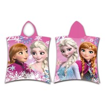 Ponczo dziecięce Frozen sister, 50 x 115 cm Ponczo dziecięce Frozen sister, 50 x 115 cm