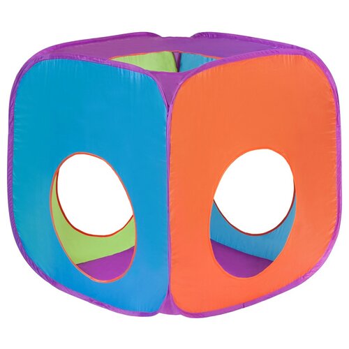 Cort pentru copii 3in1 Baby Mix portocaliu-albastru, 265 x 95 x 94 cm