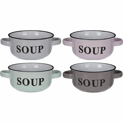 Kerámia leveses tál Soup