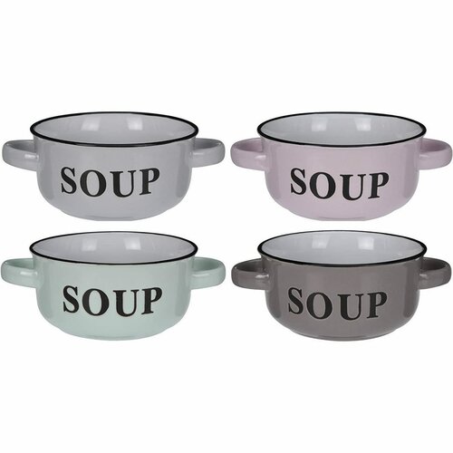 Kerámia leveses tál Soup