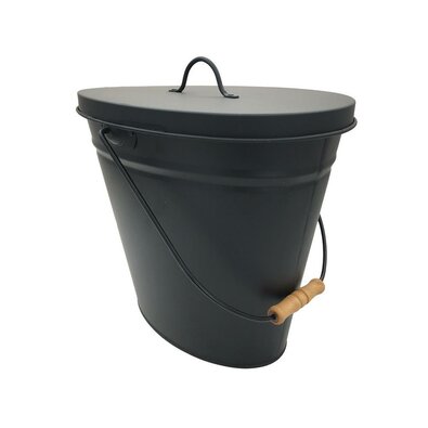 Hamugyűjtő vödör 20 l, fekete