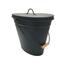 Відро для попелу 20 л, чорний
