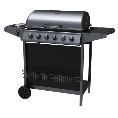 Tepro 3309 Hampton gázgrill, 6 égő, 123 x 55 x 98cm