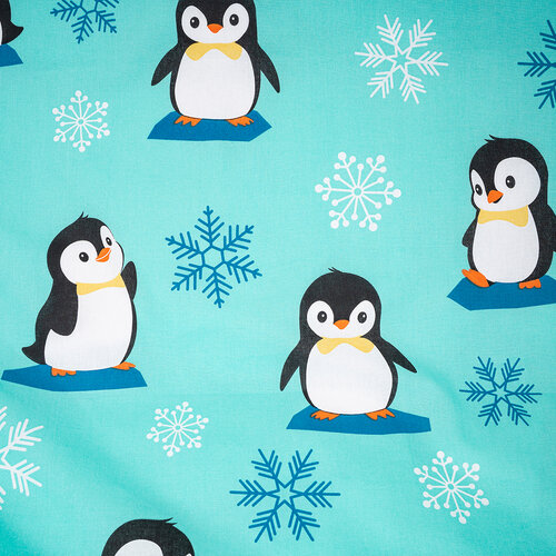 4Home Lenjerie de pat din bumbac pentru copii Arctic Friends, 100 x 135 cm, 40 x 60 cm