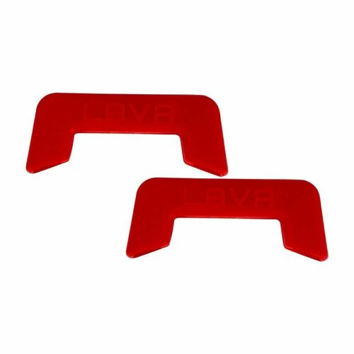 LAVA Metal Silikonske ročaji 2 kos, rdeča
