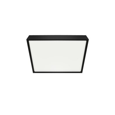Emithor Stropní LED svítidlo LENYS III. 27023, 9 x 9 cm, 6W, IP20/IP44, černá