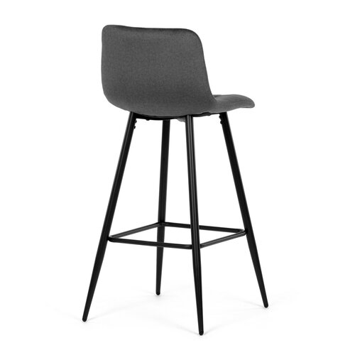 Scaun de bar B-X7015 GREY2, gri închis