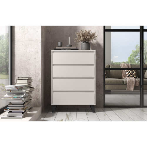 Komoda BOGAN 4S70, biela