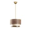 Závěsný lustr Cake - Beige, Gold