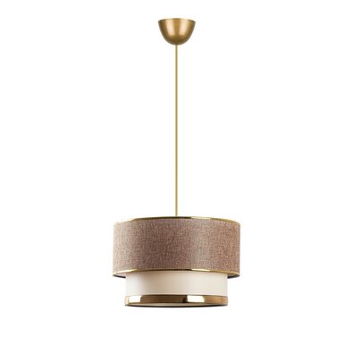 Závěsný lustr Cake - Beige, Gold
